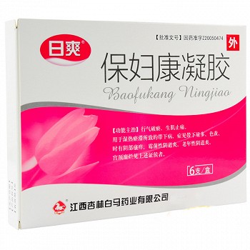 日爽 保妇康凝胶 4g*6支