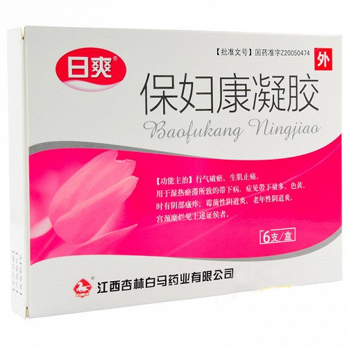 日爽 保妇康凝胶 4g*6支