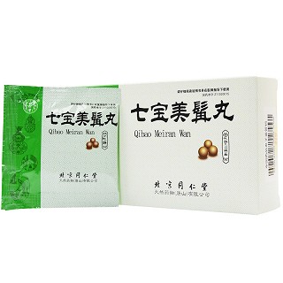 同仁堂 七宝美髯丸 6g*10袋