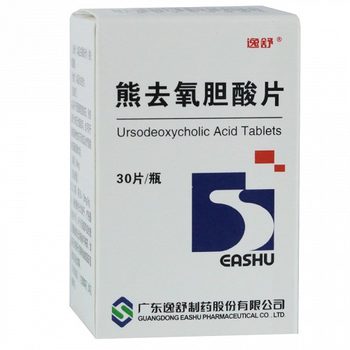 逸舒 熊去氧胆酸片 50mg*30片