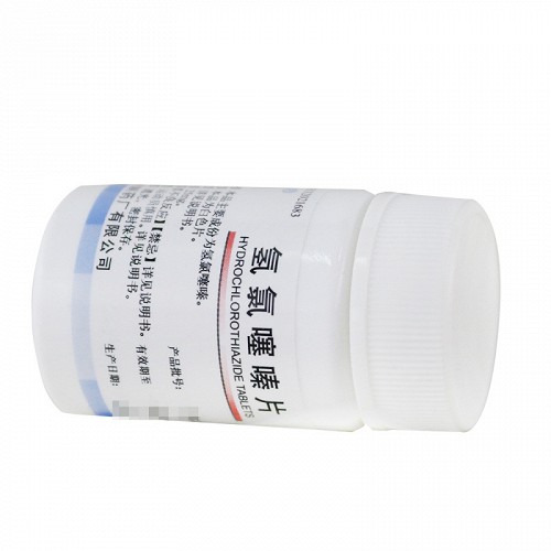 常药  氢氯噻嗪片   25mg*100片