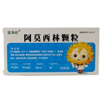 言净欣 阿莫西林颗粒 0.125g*10袋