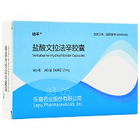 帅平  盐酸文拉法辛胶囊 25mg*12粒