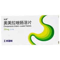 瑞奥 奥美拉唑肠溶片 20mg*14片