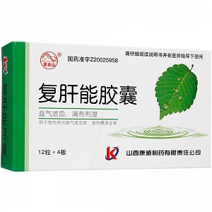 紫金山 复肝能胶囊 0.35g*48粒