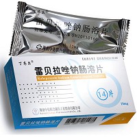 丁齐尔 雷贝拉唑钠肠溶片 10mg*14片