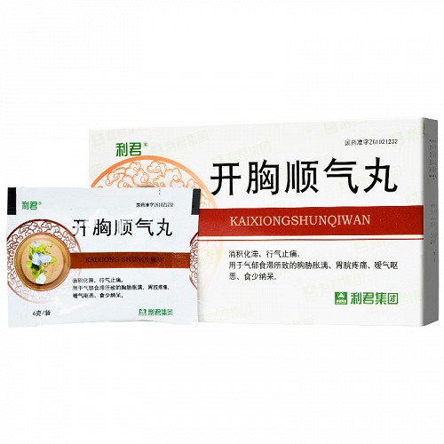 利君开胸顺气丸6g8袋