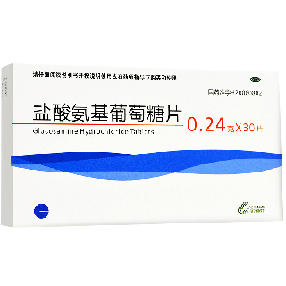 绿叶制药 盐酸氨基葡萄糖片(OTC) 0.24g*30片
