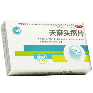 苪康 天麻头痛片 0.3g*12片*2板