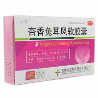 云龙 杏香兔耳风软胶囊 0.65g*24片