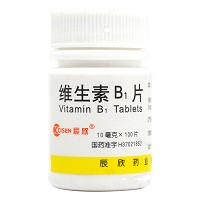 辰欣  维生素B1片 10mg*100片