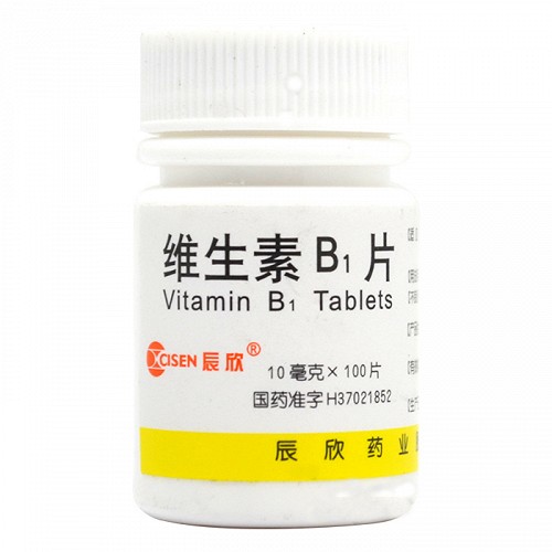 辰欣  维生素B1片 10mg*100片