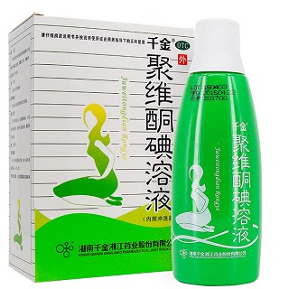 千金 聚维酮碘溶液(附冲洗器) 5% 180ml