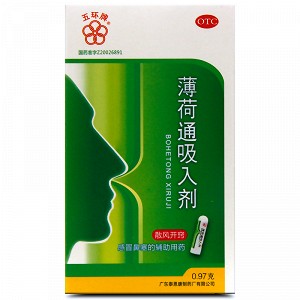 五环牌 薄荷通吸入剂 0.97g