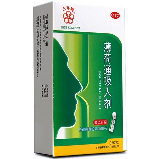 五环牌 薄荷通吸入剂 0.97g