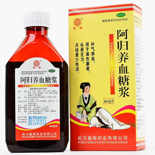 鑫瑞 阿归养血糖浆 200ml