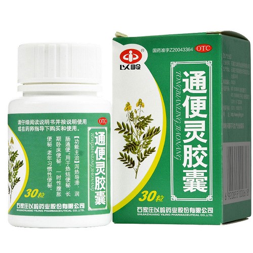 以嶺通便靈膠囊025g30粒