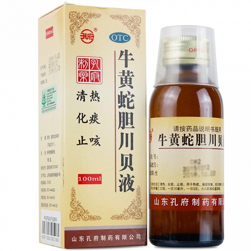 孔府 牛黄蛇胆川贝液 100ml