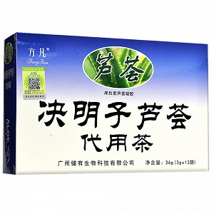 方凡 决明子芦荟代用茶 3g*12袋