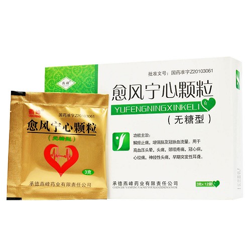 燕峰愈风宁心颗粒无糖型3g12袋