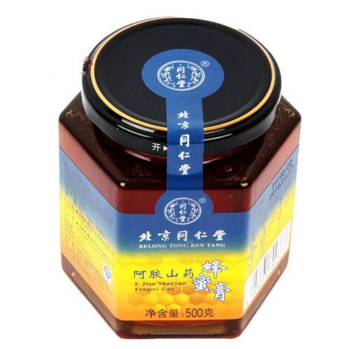 北京同仁堂 阿胶山药蜂蜜膏 500g