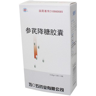 五0五 参芪降糖胶囊 0.35g*36粒