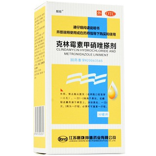 靓能 克林霉素甲硝唑搽剂 50ml