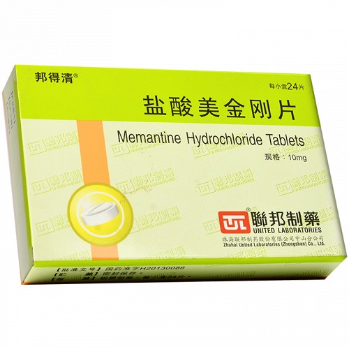 邦得清 盐酸美金刚片 10mg*24片