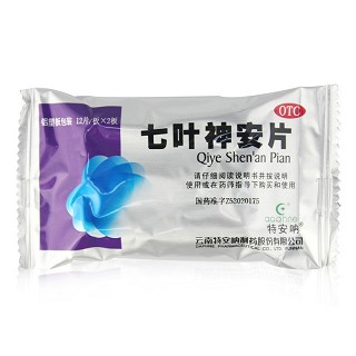 特安呐 七叶神安片 50mg*12片*2板