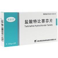 美莎抒 盐酸特比萘芬片 0.125g*6片