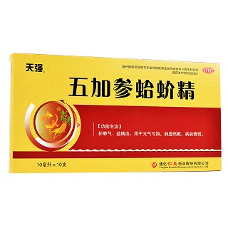 天强 五加参蛤蚧精 10ml*10支