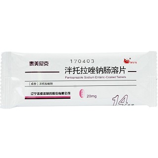 泰美尼克 泮托拉唑钠肠溶片 20mg*14片