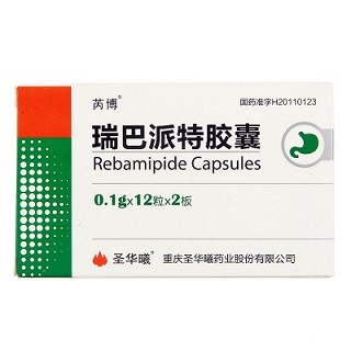 芮博  瑞巴派特胶囊  0.1g*24粒