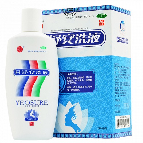 德昌祥 日舒安洗液 220ml