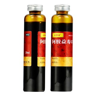 金碧阿胶  阿胶益寿口服液 20ml*12支