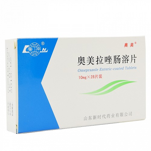 奧美 奧美拉唑腸溶片 10mg*28片