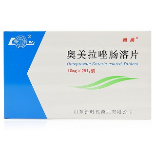 奥美 奥美拉唑肠溶片 10mg*28片