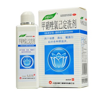 伊康美宝 甲硝唑氯己定洗剂   300ml