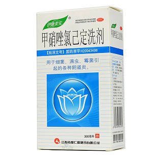 伊康美宝 甲硝唑氯己定洗剂   300ml