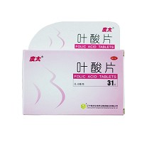 度太 叶酸片 0.4mg*31片