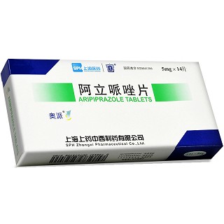 奥派 阿立哌唑片 5mg*14片