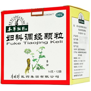 本草纲目 妇科调经颗粒 14g*12袋