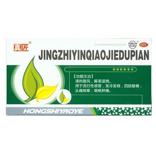 真匠 精制银翘解毒片 44mg*15片