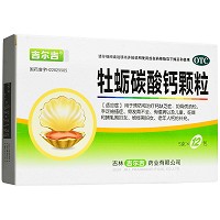 吉尔吉 牡蛎碳酸钙颗粒 5g*12包