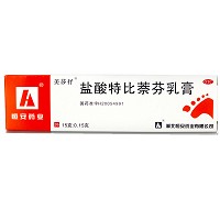 美莎抒 盐酸特比萘芬乳膏 15g