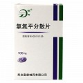 鹤寿 氯氮平分散片 100mg*60片