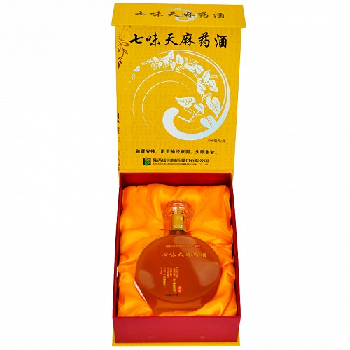 万花山 七味天麻药酒 500ml