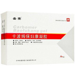 卡波姆保妇康凝胶 6支