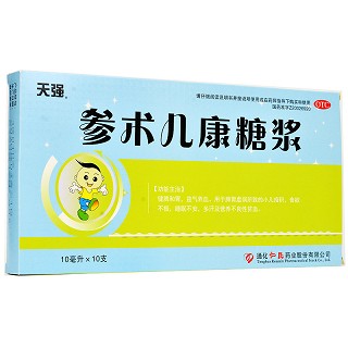 天强 参术儿康糖浆 10ml*10支