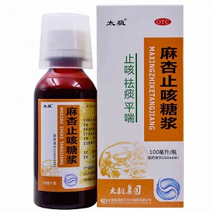 太极  麻杏止咳糖浆  100ml